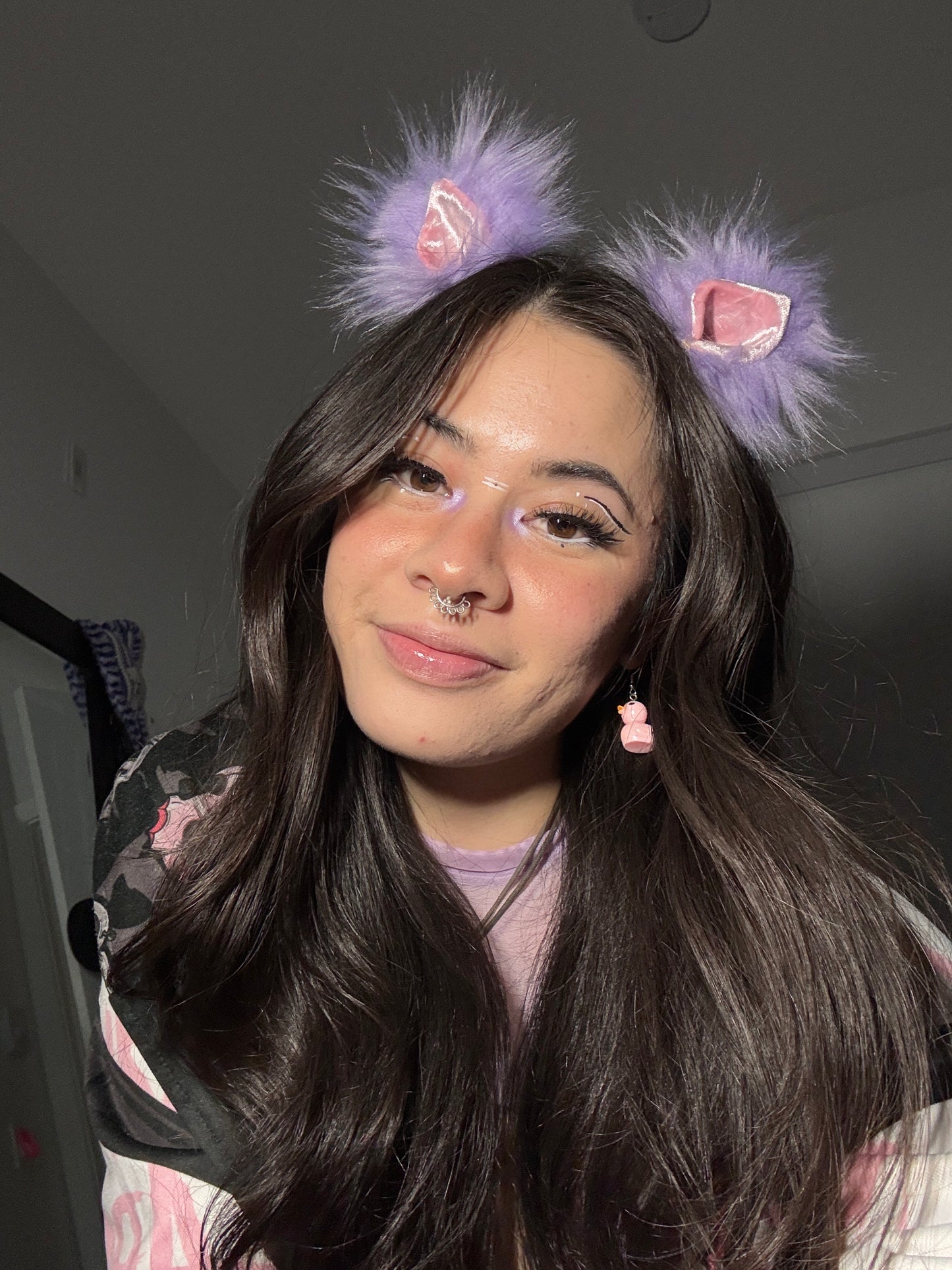 Lavender Lynx Clips