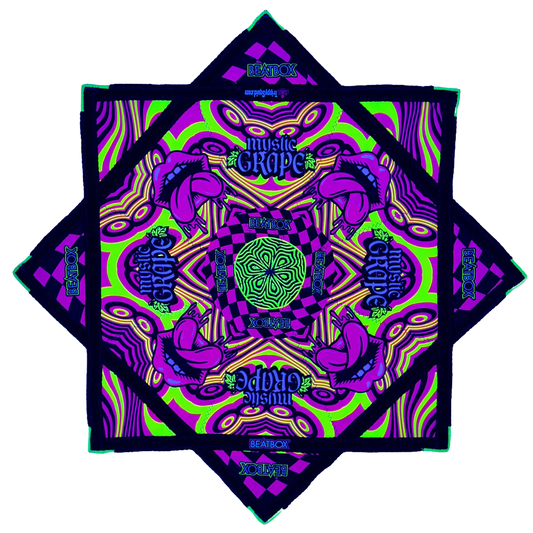 Beatbox X Trippy Squid Flowstar Collab (UV-Reactive) 26"