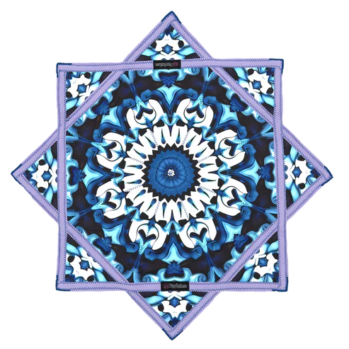 Blue & Purple Flower Flowstar (Non-UV) 26"