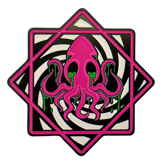 Trippy Squid Spinning Pin