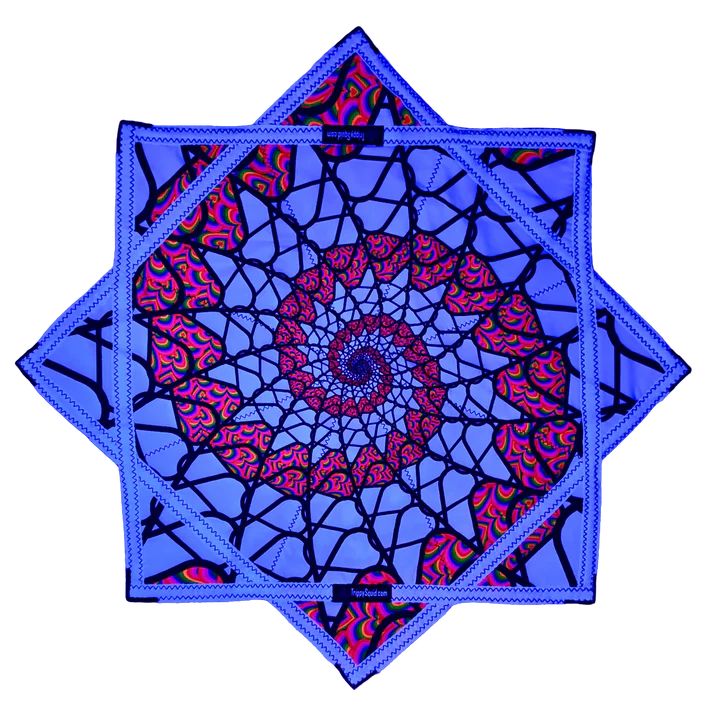 Dreamweaver Spiral Flowstar (UV-Reactive) 26"