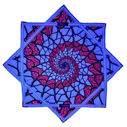 Dreamweaver Spiral Flowstar (UV-Reactive) 26"