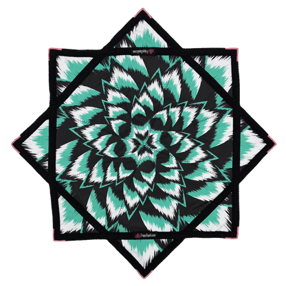 Teal & Pink Flower Flowstar (Non-UV) 26"