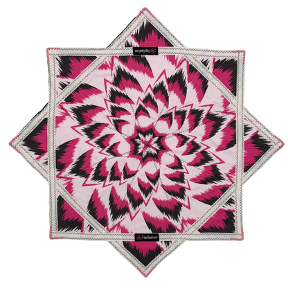Teal & Pink Flower Flowstar (Non-UV) 26"