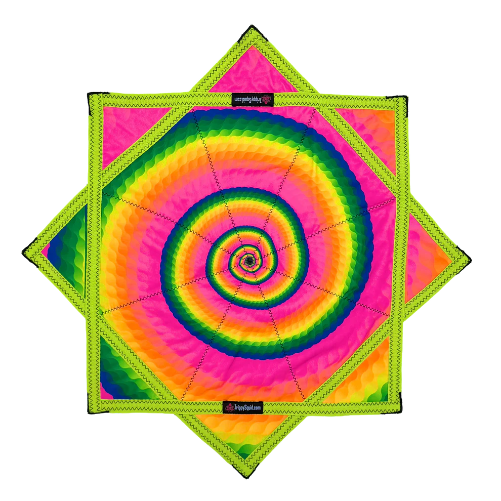 Rainbow Road Flowstar (UV-Reactive) 24"