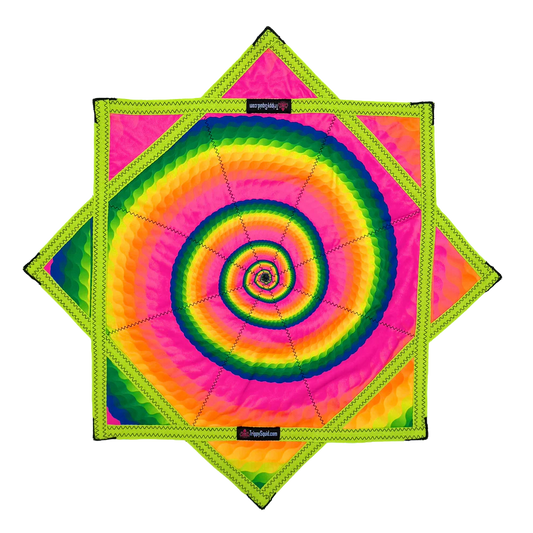 Mini - Rainbow Road Flowstar 24" (UV-Reactive)