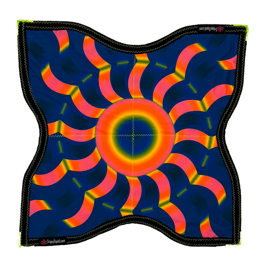 UV Portal Trippy Ninja Flowstar (4 Point, UV-Reactive)