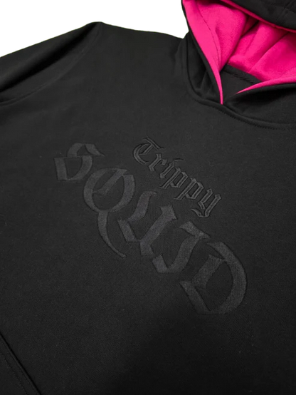 Trippy Squid Heavyweight Stealth Hoodie