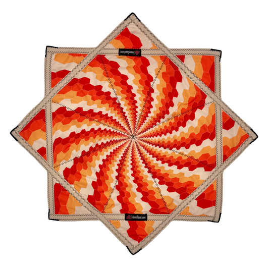 Hippie Tie Dye Flowstar (Non-UV) 26"