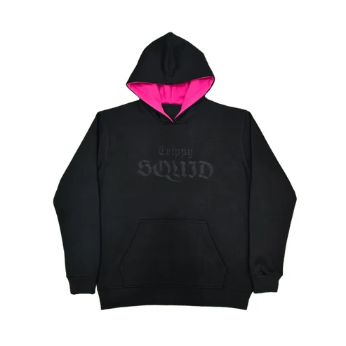 Trippy Squid Heavyweight Stealth Hoodie